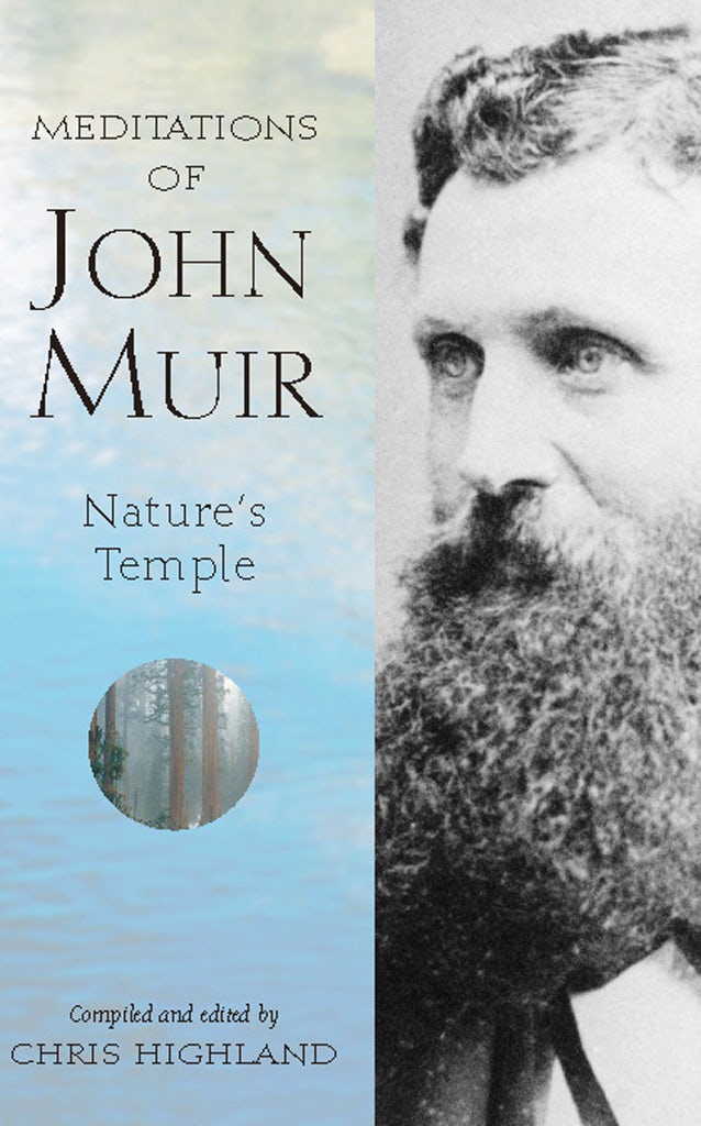Book cover image for Meditations of John Muir ISBN: 9780899974965